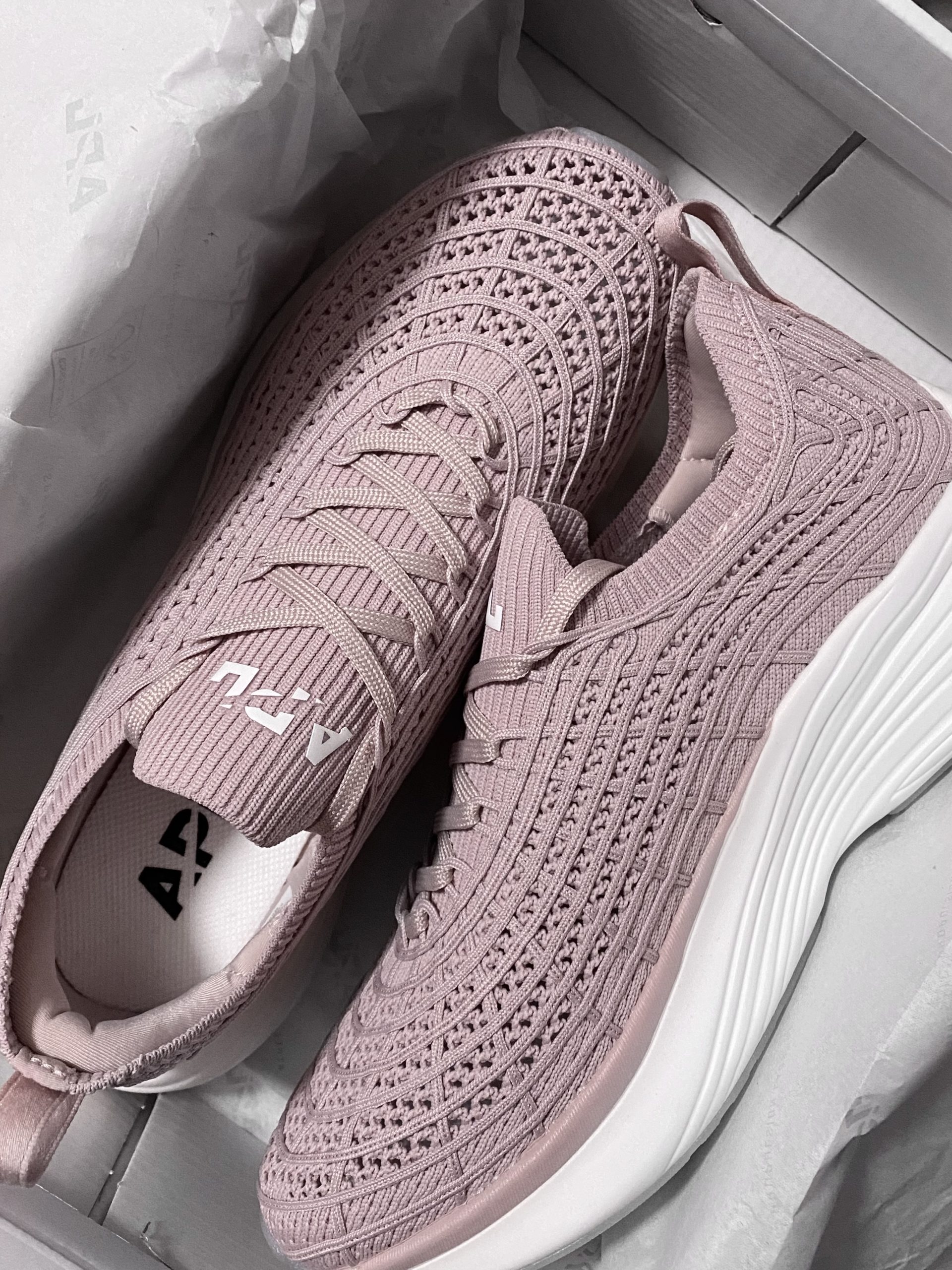 Life Lately - 2023 Winter Reflections | She Sweats Diamonds - APL TechLoom Zipline pink