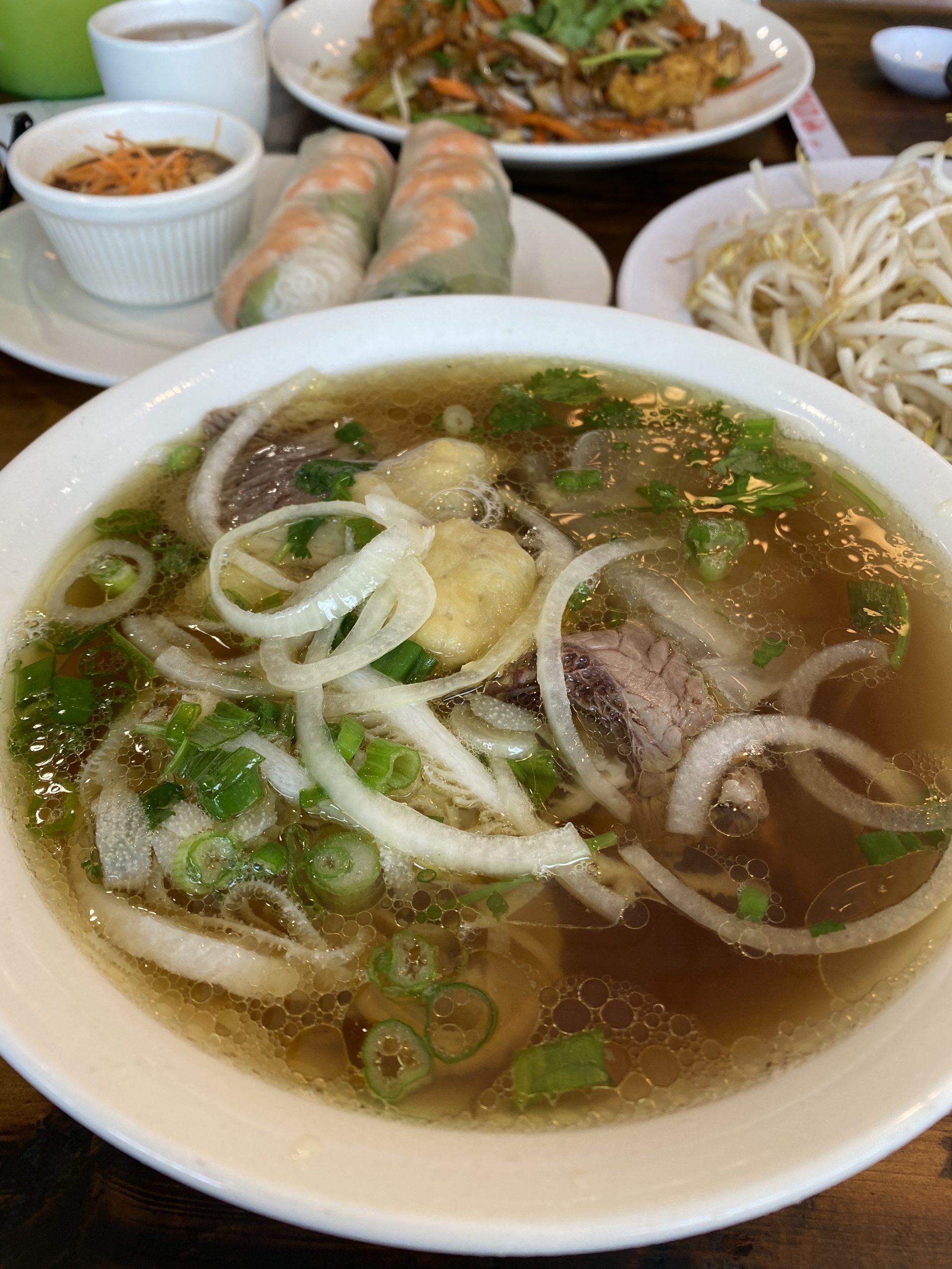 Life Lately - 2023 Winter Reflections | She Sweats Diamonds - beef pho - Pho Palace Arlington Vietnamese restaurant