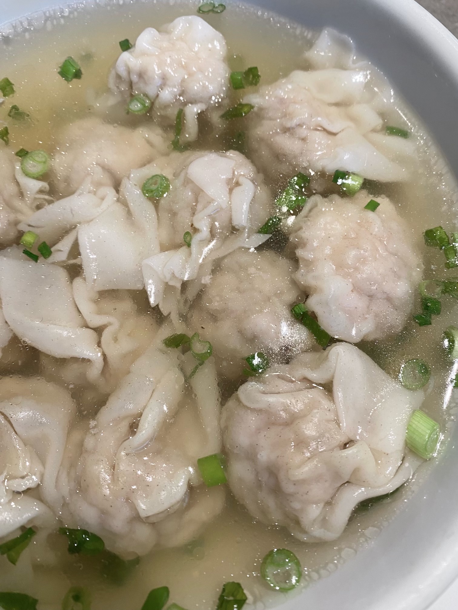 Life Lately - 2023 Winter Reflections | She Sweats Diamonds - wonton soup - First Chinese BBQ Arlington Chinese restaurant